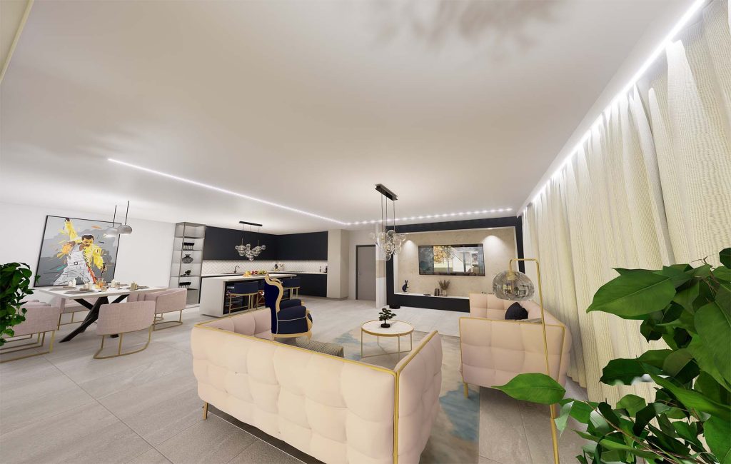 3D realistična vizualizacija interijera