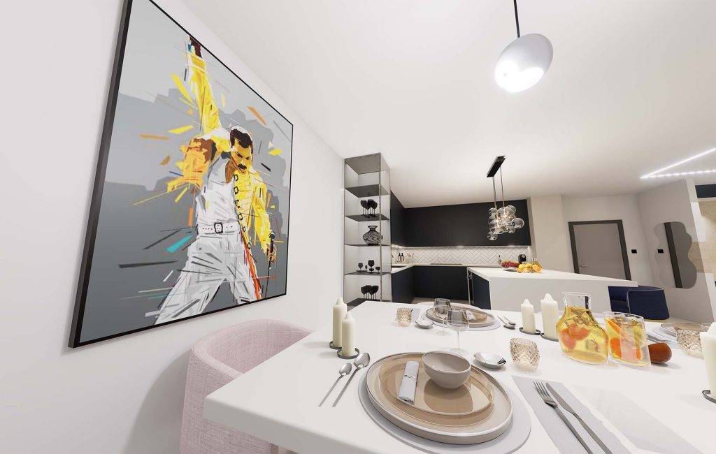 3D realistična vizualizacija interijera