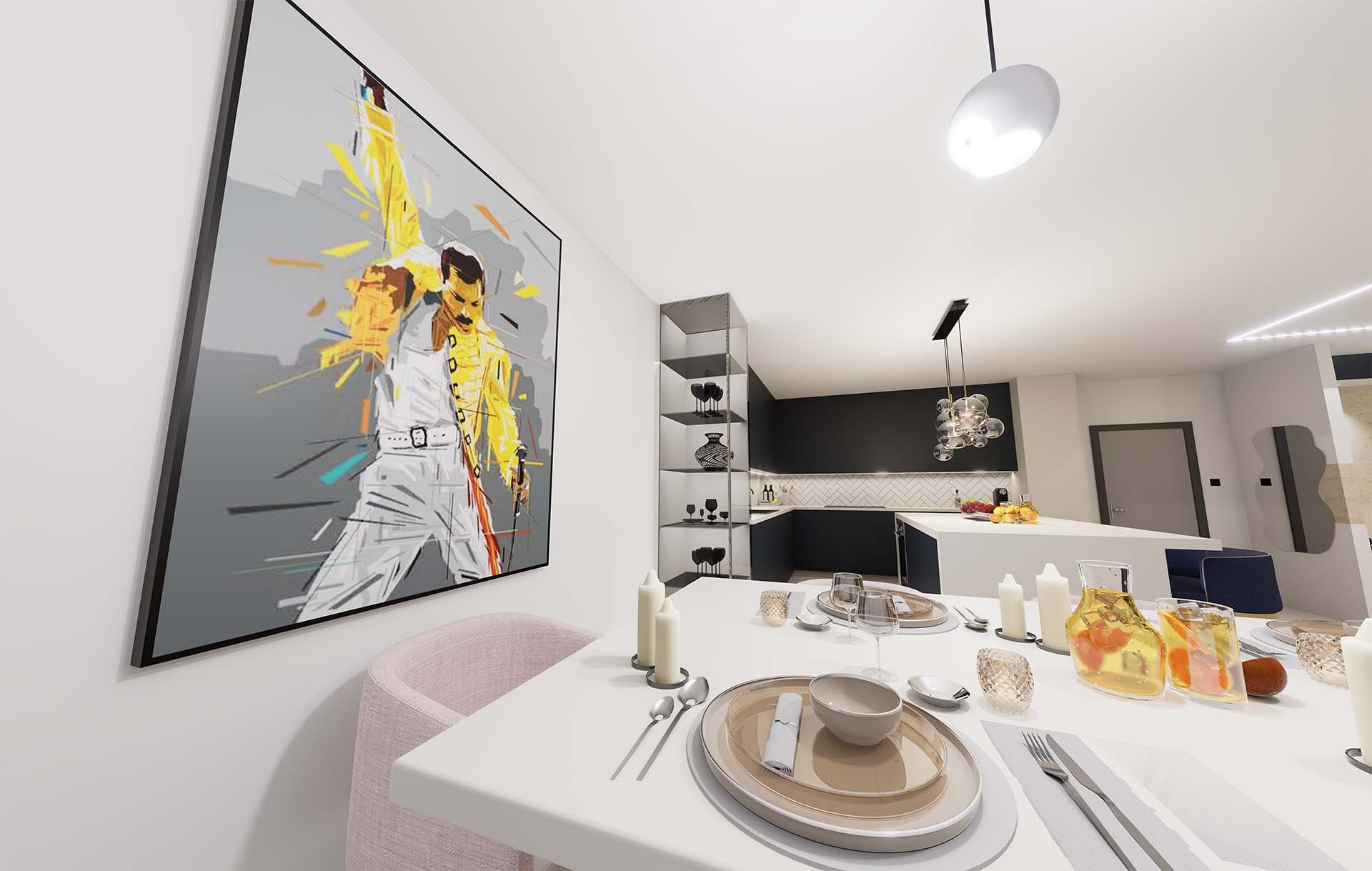 3D realistična vizualizacija interijera